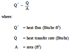 Heat Flux Formula