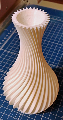 Gift Vase printed with ABS filament