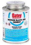 Medium Black ABS Cement