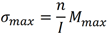 Stress Maximum Equation