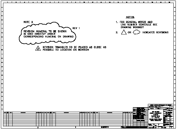 ansi drawing as built drawing standards and revisions