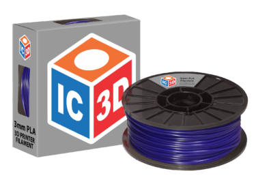 PLA Blue 3D Printer Filament 3mm - Click Image to Close