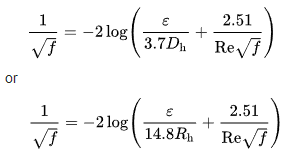 Colbrook Equation