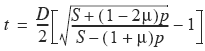 Clavarino's formula
