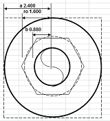 Flat Plate Circular Analysis and Design Excel Spreadsheet Calculator
