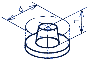 Enveloping shapes of circular forgings 
