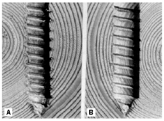 Kiinnitysruuvin asennus