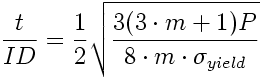 Pressure Vessel External Pressure Calculations 