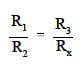 relationship of the resistance formula