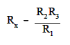 relationship of the resistance