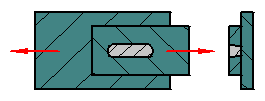 Bevel Groove Plug Weld 