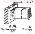 Weld Stress for Load Applied to Rectangular Beam Calculator