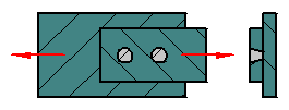 Perpendicular Beveled Plug Weld Joint